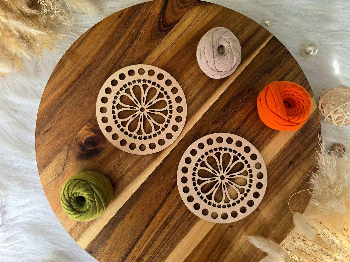 Coaster crochet DIY Kit - make 2