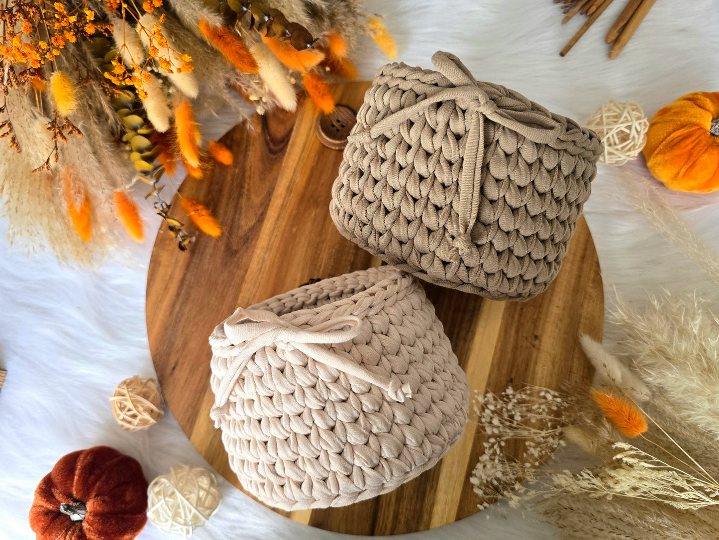 Introduction to the Tshirt yarn Make a small crochet basket Saturday 22nd August 2pm-5pm