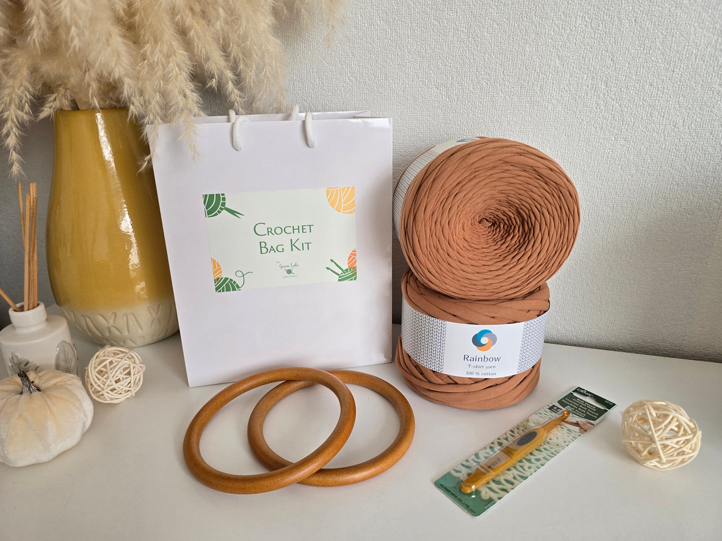 Crochet Gemma Shell Bag Kit: Beginner Friendly