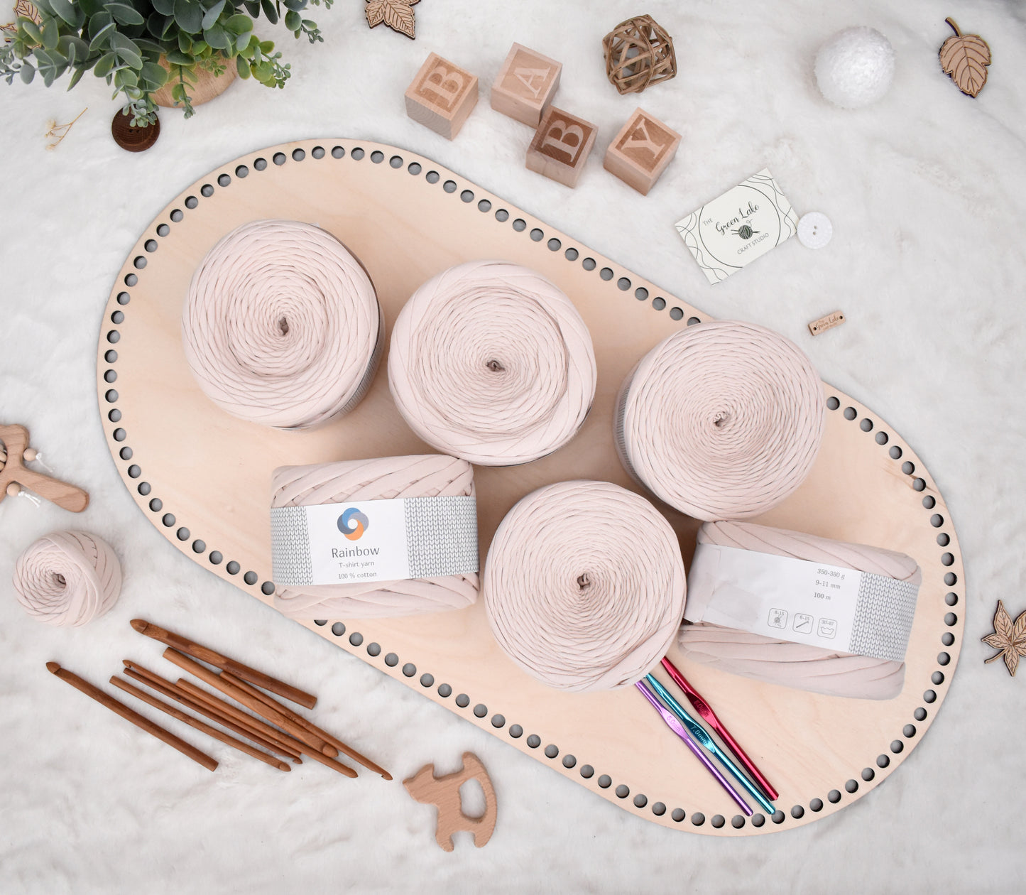 Baby cradle wooden basket bottom 70x35cm with 10mm hole size