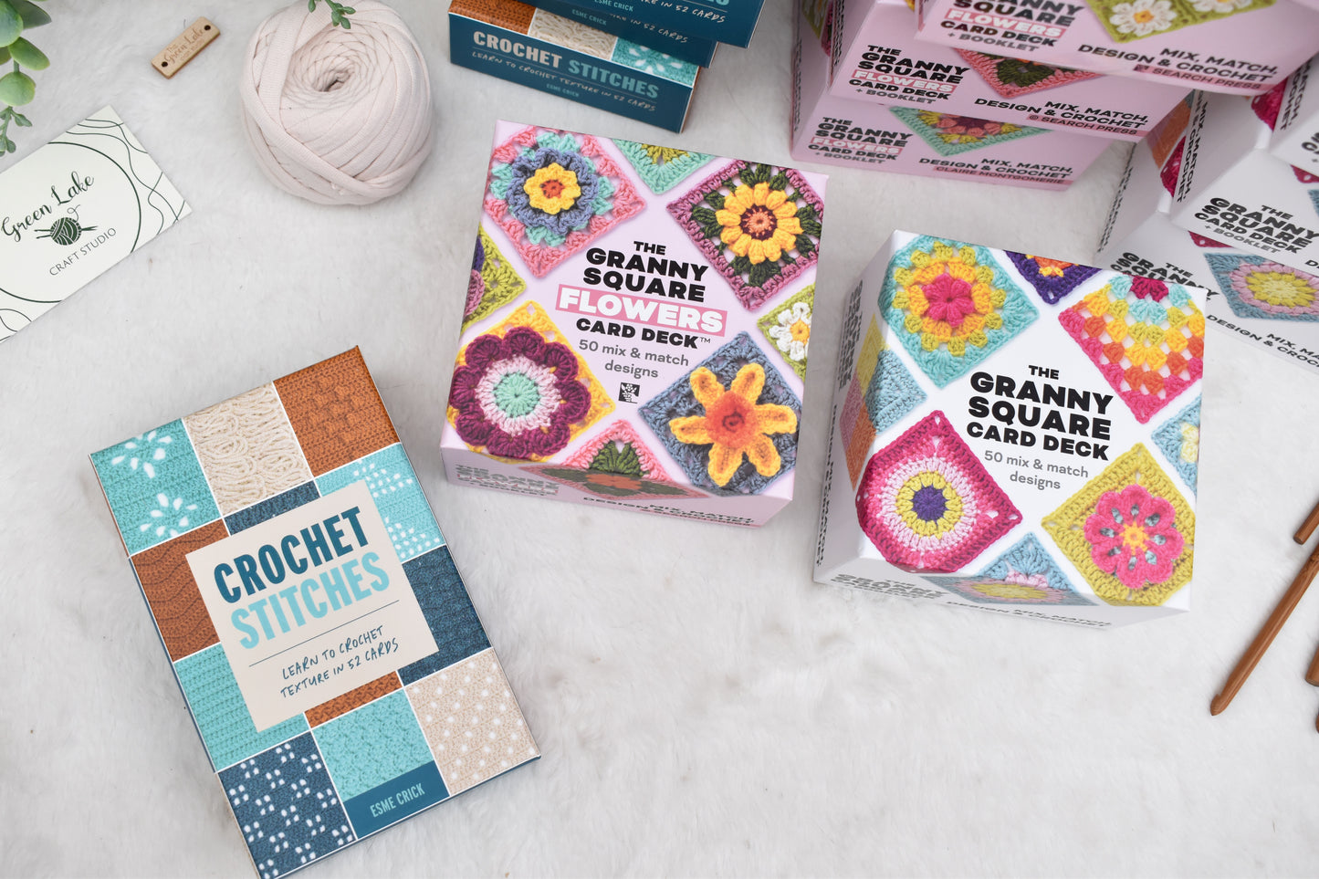 Granny square card deck