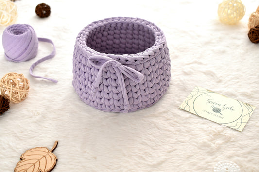 Introduction to the Tshirt yarn Make a small crochet basket Saturday 27th September 2pm-4pm