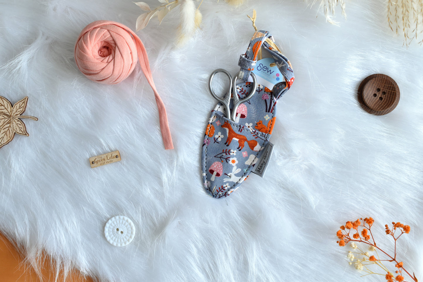 Sewing Craft Scissors with case