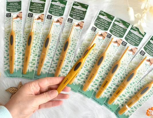 Clover Soft Touch Crochet hooks