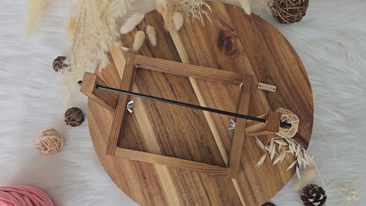 Wooden yarn holder Large