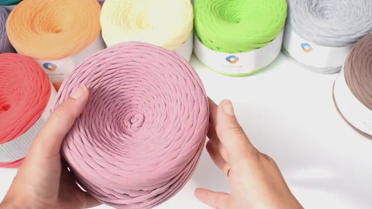 T-shirt Yarn 100m 7-9mm thickness