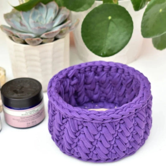 Small Crochet Basket