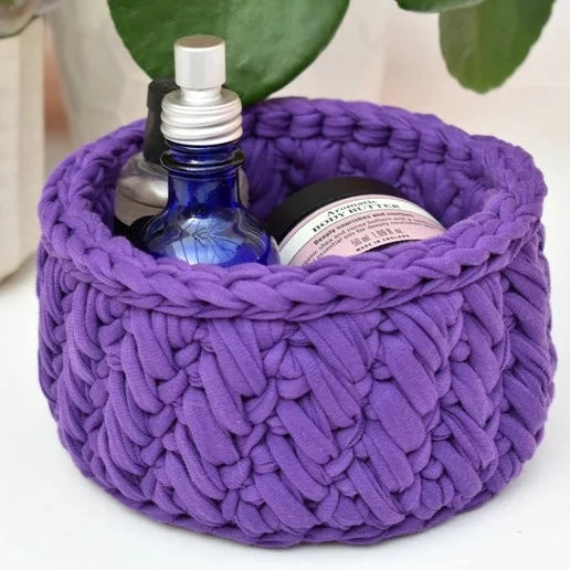 Small Crochet Basket